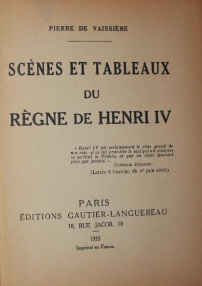 Pierre de L'Estoile - Journal du regne de Henri IV roi de - Catawiki